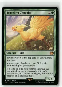 Traveling Chocobo - FINAL FANTASY MTG NM - Image 1