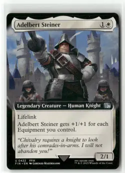 Adelbert Steiner Extended Art - FINAL FANTASY MTG NM - Image 1