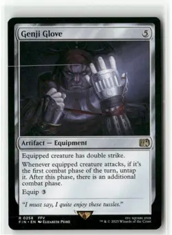 Genji Glove - FINAL FANTASY MTG NM - Image 1