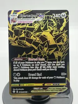 Pokemon TCG Eternatus VMAX SV122/SV122 Shining Fates: Shiny Vault Shiny Holo NM - Image 1