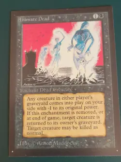 MTG Collector's Edition - Animate Dead - NM - Not Tournament Legal - Image 1