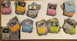 Pokemon TCG Black Bolt White Flare BULK LOT of 500+ Cards (No Reverse Or Holo) - Image 1