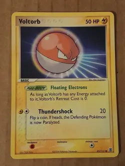 Pokemon Voltorb 85/112 Fire Red Leaf Green NM-MT See Pictures - Image 1