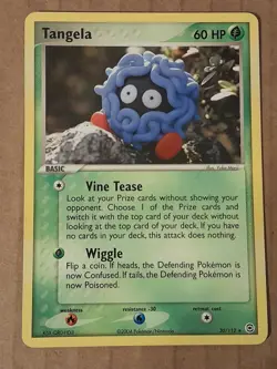 Pokemon Tangela 30/112 Fire Red Leaf Green Rare NM-MT See Pictures - Image 1