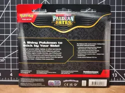 Pokemon TCG Paldean Fates Tech Sticker Collection 3 Pack - Fidough Promo - Image 2
