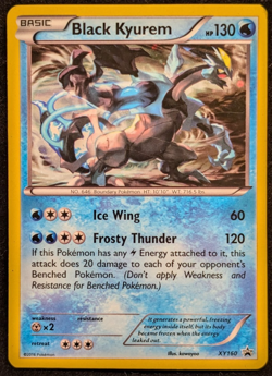 Black Kyurem XY160 - Promo XY Holo LP Pokemon TCG - Image 1