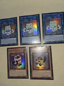 Yugioh Justice Hunters Yummy Cards Ultra Rare - Image 1