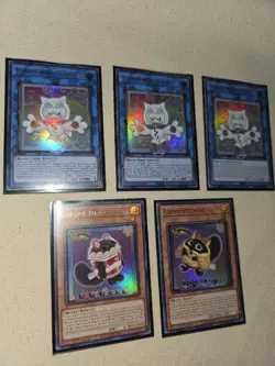 Yugioh Justice Hunters Yummy Cards Ultra Rare - Image 3