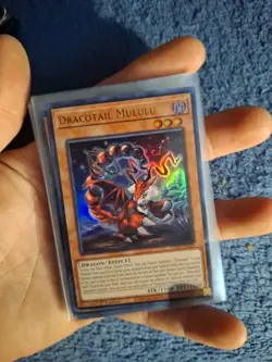 yugioh dracotail mululu ultra rare jush-en005 jush N.M - Image 1