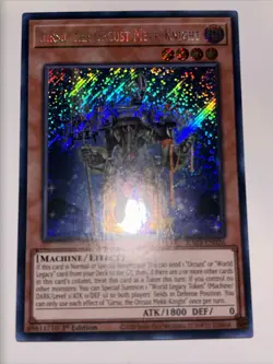 YuGiOh! Girsu, the Orcust Mekk-Knight RA03-EN026 Secret Rare NM/M - Image 1