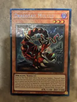 Yugioh! TCG - Dracotail Mululu - Collector’s Rare - Justice Hunters - JUSH-EN005 - Image 1