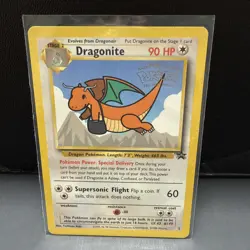Dragonite The First Movie Promo Card Black Star Promo #5 Pokemon Card - Image 4