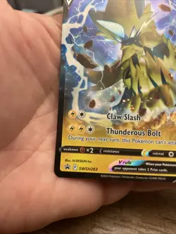 Zeraora v SWSH263 Sword & Shield Promo Holo Card Near Mint FREE SHIPPING! - Image 4