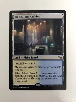 Meticulous Archive MTG Magic the Gathering Card NM Near Mint MKM - Image 1
