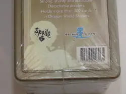 Dragon Shield Four Compartment Box Gold card box case for MTG Pokemon cards - Image 3
