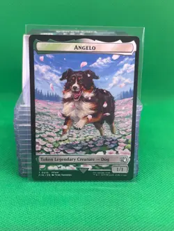 Angelo 0019 / Darkstar 0020 - Token - Final Fantasy - FIN - MTG - Image 1
