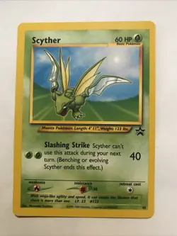 Pokemon - Scyther 45 - Black Star Promo Card - Image 1