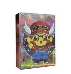 Pokemon Fan Art: Custom Pikachu Set (55 Cards Included, 10 Cards 1 of 1 print) - Image 2
