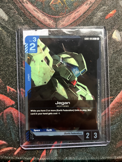 Jegan Alternate Art Foil - GD01-016 C NM - Gundam TCG Card Game - Image 1