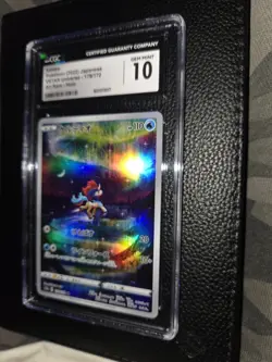 CGC 10 Keldeo 179/172 VSTAR Universe s12a Pokemon Japanese Crown Zenith Card AR - Image 4