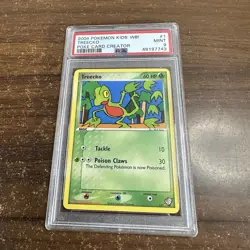 Pokemon Treecko Poke Card Creator Kids' WB! Promo #1 PSA 9 Mint - Image 1