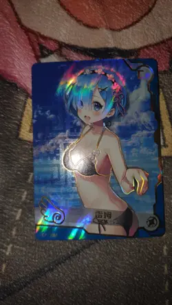 Goddess Story GIRL PARTY REM CP-032 RE:ZERO ANIME WAIFU CARD - Image 1
