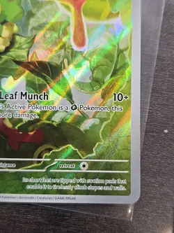 Caterpie 172/165 Holo Illustration Rare Pokemon 151 Card Near Mint English - Image 4