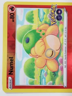 HOLO Numel 013/078 NM / M - DITTO UNPEALED - REVERSE Pokemon GO TCG Card - Image 2