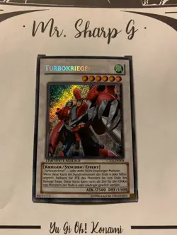 TURBOKRIEGER - LIMITIERTE AUFLAGE CT05-DE004DE Yu-Gi-Oh! CARD SECRET RARE HOLO - Image 5