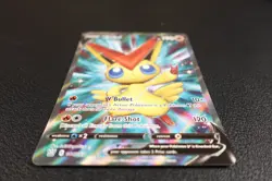 Victini V Full Art 144/163 - Battle Styles Holo - Near Mint Pokemon Card - Image 2
