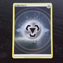Pokemon 2022 Metal Energy Crown Zenith Sword & Shield Reverse Holo Card NM - Image 1