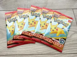 Pokemon Card MEGA McDonald Promo 5 Packs 2025 Pikachu 020/M-P + Random Japan - Image 1