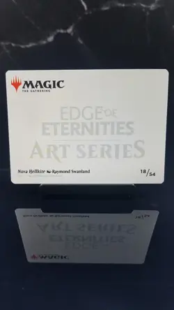 Nova Hellkite Art Card Gold-Stamped Signature #18 - Edge of Eternities - Image 2