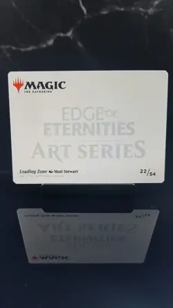 Loading Zone Art Card Gold-Stamped Signature #22 - Edge of Eternities (EOE) - Image 2