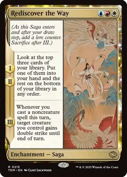 Rediscover the Way [Tarkir: Dragonstorm] MTG - Image 1
