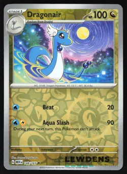 Dragonair - 148/165 - Reverse Holo - Scarlet & Violet 151 - Pokemon Card - LP - Image 1