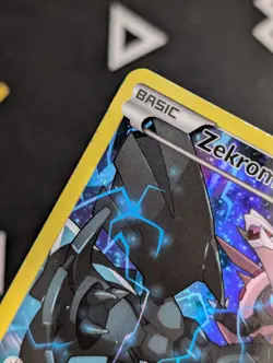 Zekrom XY76 Black Star Promo Full Art Holo Pokemon Card NEAR MINT - Image 3