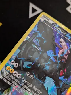 Zekrom XY76 Black Star Promo Full Art Holo Pokemon Card NEAR MINT - Image 4
