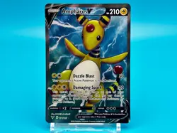 Ampharos V Holo Pokemon Card Vivid Voltage #171 - Near Mint Ultra Rare Full Art - Image 2