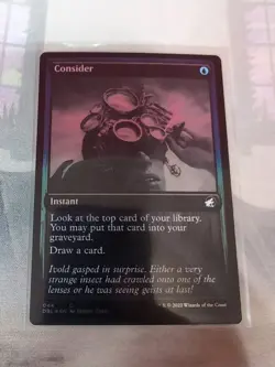 MTG - Consider - Black And White Foil - Innistrad: Double Feature - Image 2