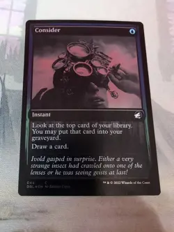 MTG - Consider - Black And White Foil - Innistrad: Double Feature - Image 3