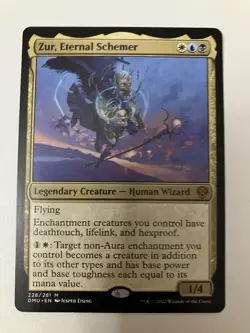 MTG Zur, Eternal Schemer Dominaria United 228/281 Regular Mythic - Image 1