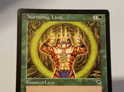 MTG Nurturing Licid Tempest Regular Uncommon Magic - Image 2