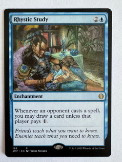1x Rhystic Study - Jumpstart (JMP) - MTG - Image 1