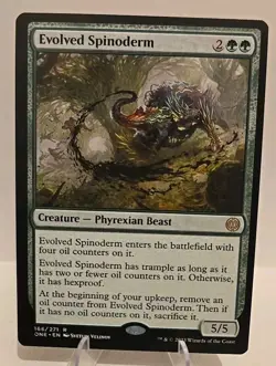 Evolved Spinoderm MTG Phyrexia: All Will Be One Regular - Image 1