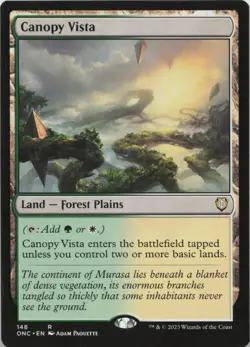Canopy Vista R Commander: Phyrexia: All Will Be One 148 - MTG - Image 1