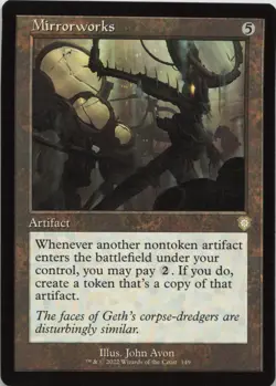 Mirrorworks (Retro Frame) R Commander: The Brothers' War 149 - MTG - Image 1