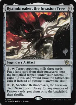 Realmbreaker, the Invasion Tree R Promo Pack: March of the Machine 263 - MTG - Image 1