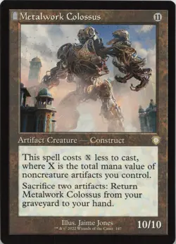 Metalwork Colossus (Retro Frame) R Commander: The Brothers' War 147 - MTG - Image 1