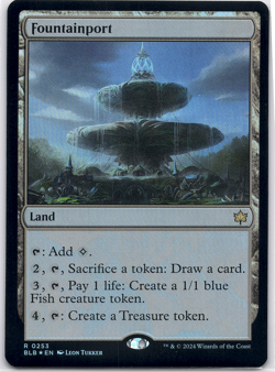 Fountainport (Foil) [Bloomburrow] (BLB) [MTG] Magic 253 - Image 1